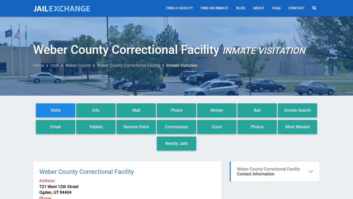 Inmate Visitation - Weber County Correctional Facility, UT - Jail Exchange