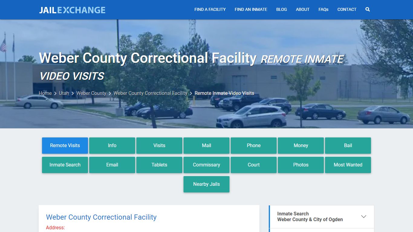 Video Visitation - Weber County Correctional Facility, UT - Jail Exchange